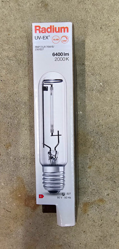 Radium rnp lr 70w 230v - radium, uv-ex